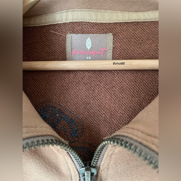 NEW Free People All Your Love Logo Hoodie - Picture 11 of 16